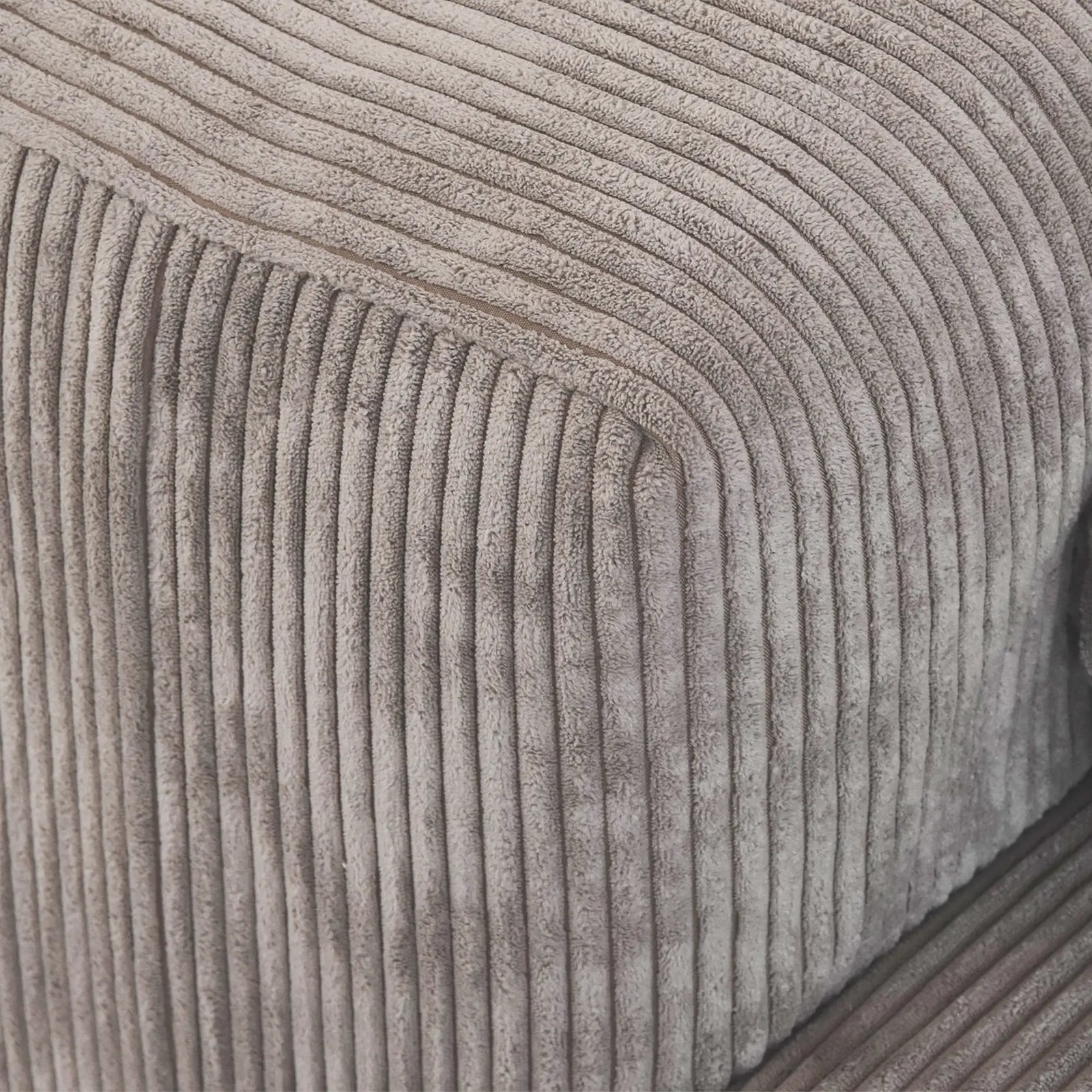 Sofá seccional lavable Matrix de 4 plazas, color marrón | 4 piezas, tela de pana, diseño modular