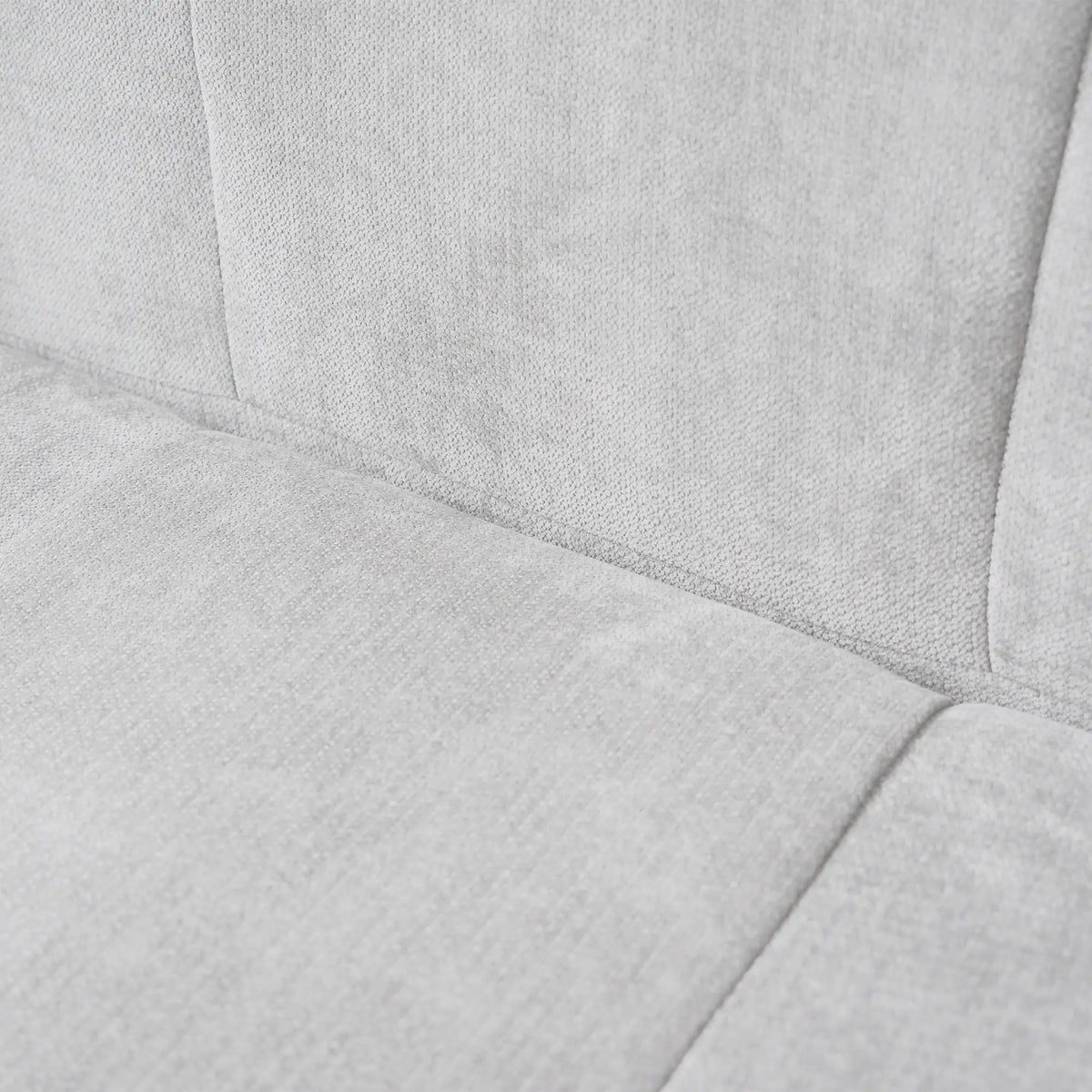 Sofás modulares Matrix Classic | Conjunto de sofás de 4 piezas en algodón y lino blanco de 2 plazas