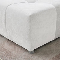 Matrix Classic Modular Sofas | White Cotton and Linen Couch Sectionals 4-seaters
