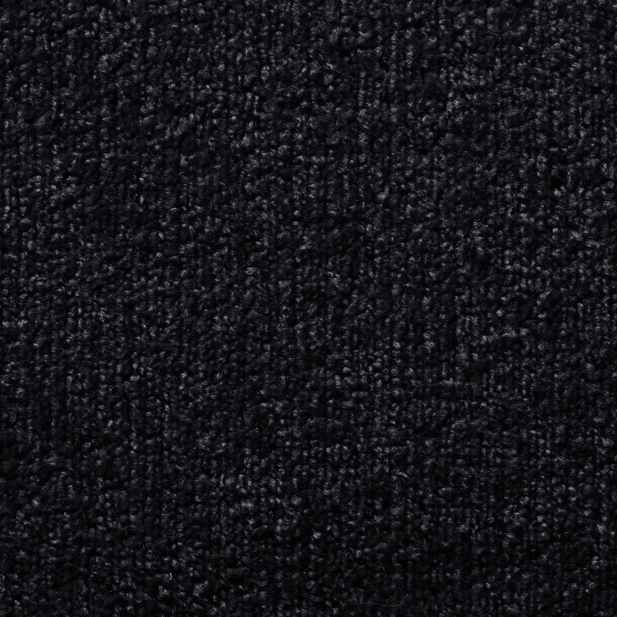 Matrix 2-Seater Black Modular Chaise Sectional | 3-Piece (includes 1 Ottoman), Cloud Velvet Fabric, Compact Design