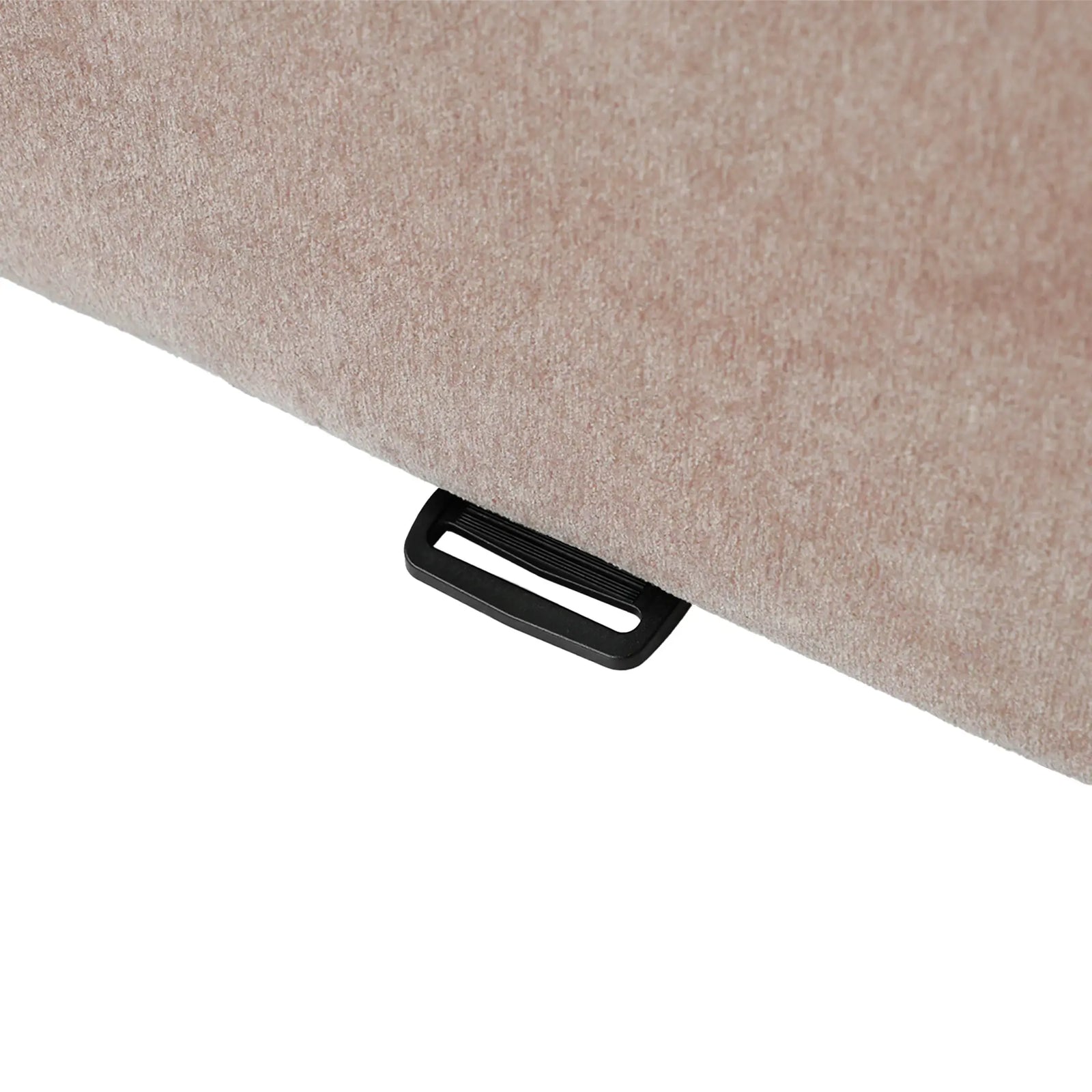 Sofá modular de dos plazas Matrix, color marrón | 2 piezas, tela Cloud Velvet, para espacios pequeños