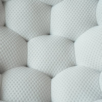 Essential Floor Sofas | Light Grey 3D Knitted Fabric Couch Sectionals 3-seaters
