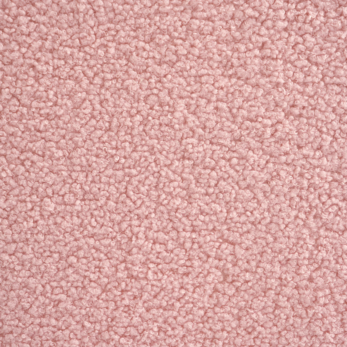 Essential Cloud Boneless Sofas | 1-Piece Teddy Velvet Pink Loveseats 3-Seater