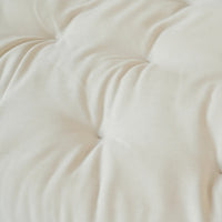 Deluxe Adjustable Cloud Sectional Sofas | Beige Frosted Velvet U shaped Sectionals 6-seaters