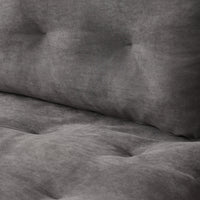 Deluxe Adjustable Cloud Sectional Sofas | Grey Frosted Velvet Loveseats 2-seaters