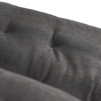 Deluxe Adjustable Cloud Sectional Sofas | Grey Frosted Velvet U shaped Sectionals 6-seaters