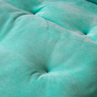 Deluxe Adjustable Cloud Sectional Sofas | Tiffany Blue Frosted Velvet U shaped Sectionals 4-seaters