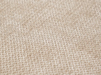 Deluxe Slope Cloud Sectional Sofa Covers | Khaki Chenille and Linen Sofa Cover for 4-Seater with 2-Ottomans