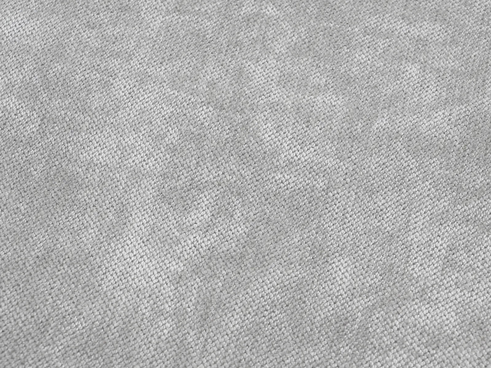 Fundas de sofá seccional Deluxe Slope Cloud | Funda de sofá de chenilla gris claro y lino para 4 plazas