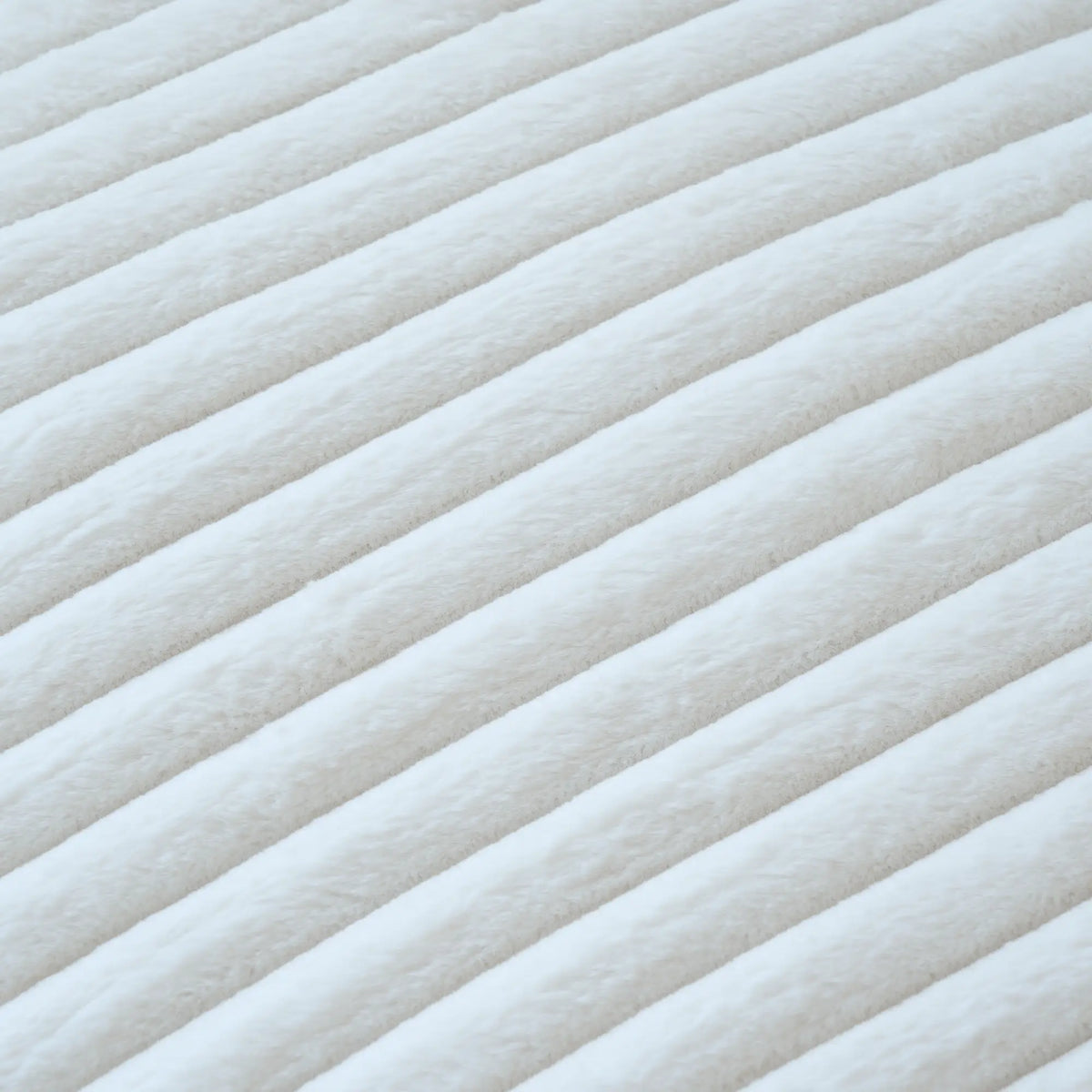 Deluxe Cloud 2-Seater Beige Washable Chaise Sectional | 3-Piece (includes 1 Ottoman), Plush Fabric, Modular Design