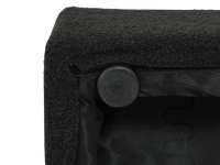 Deluxe Cloud 1-Seater Black Single Sofa | 1-Piece, Bouclé Sherpa-Like Fabric, Living Room Accent, Washable Cushion Covers