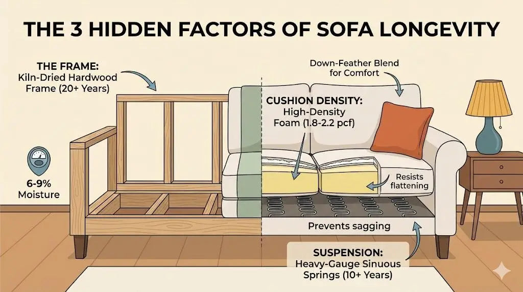 3 Hidden Factors That Determine Durability Frame_ cushion and suspension