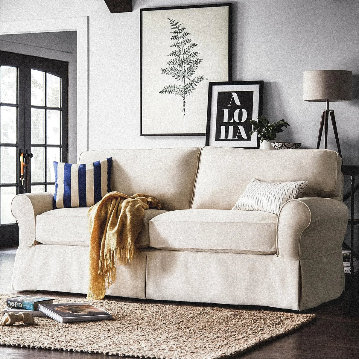 Stone & Beam Carrigan Best Budget "Cloud" Look for Apartments