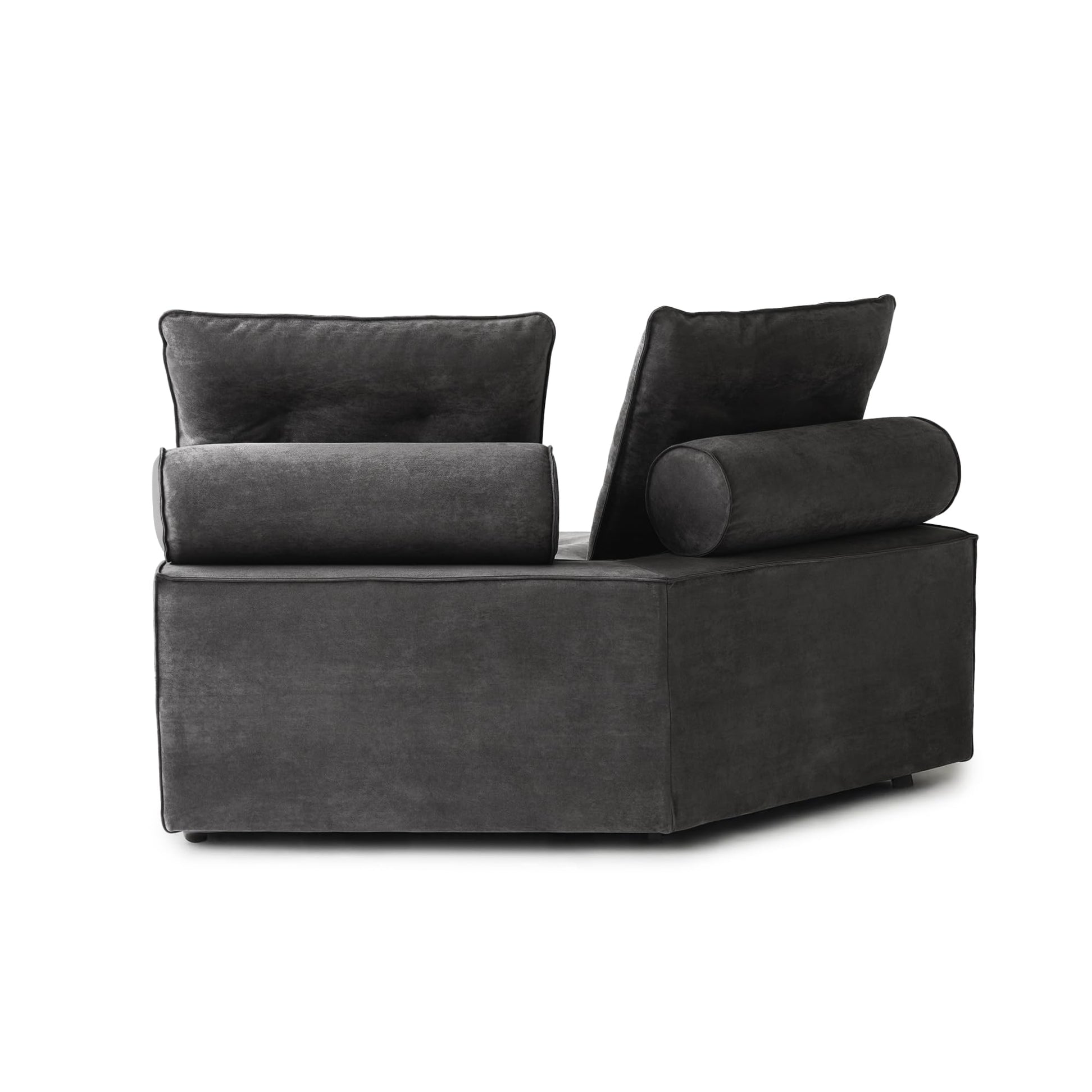 Cloud Modular Sectional Sofa, Luxury Velvet Couch Sofas for Living Room,74inch Corner Seater