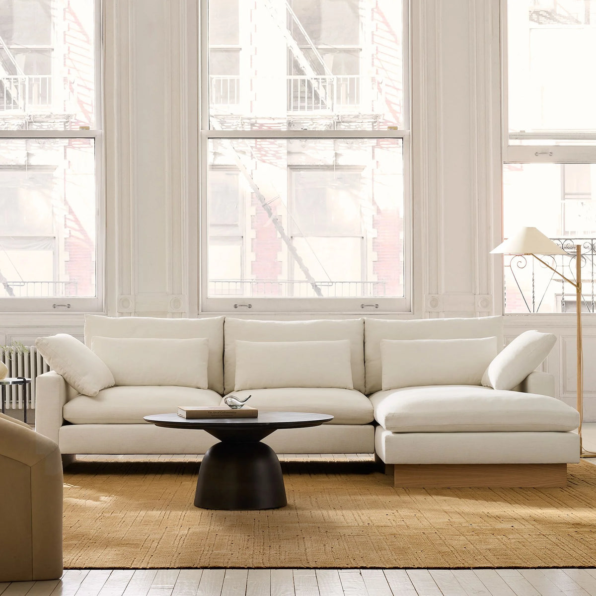 Top-Rated Cloud Sofa Brands: West Elm Harmony Sofa Best for Modern Aesthetics