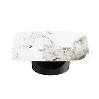 Marbella Sintered Stone Dining Table | 63" Pandora Rectangular With Curved Edge