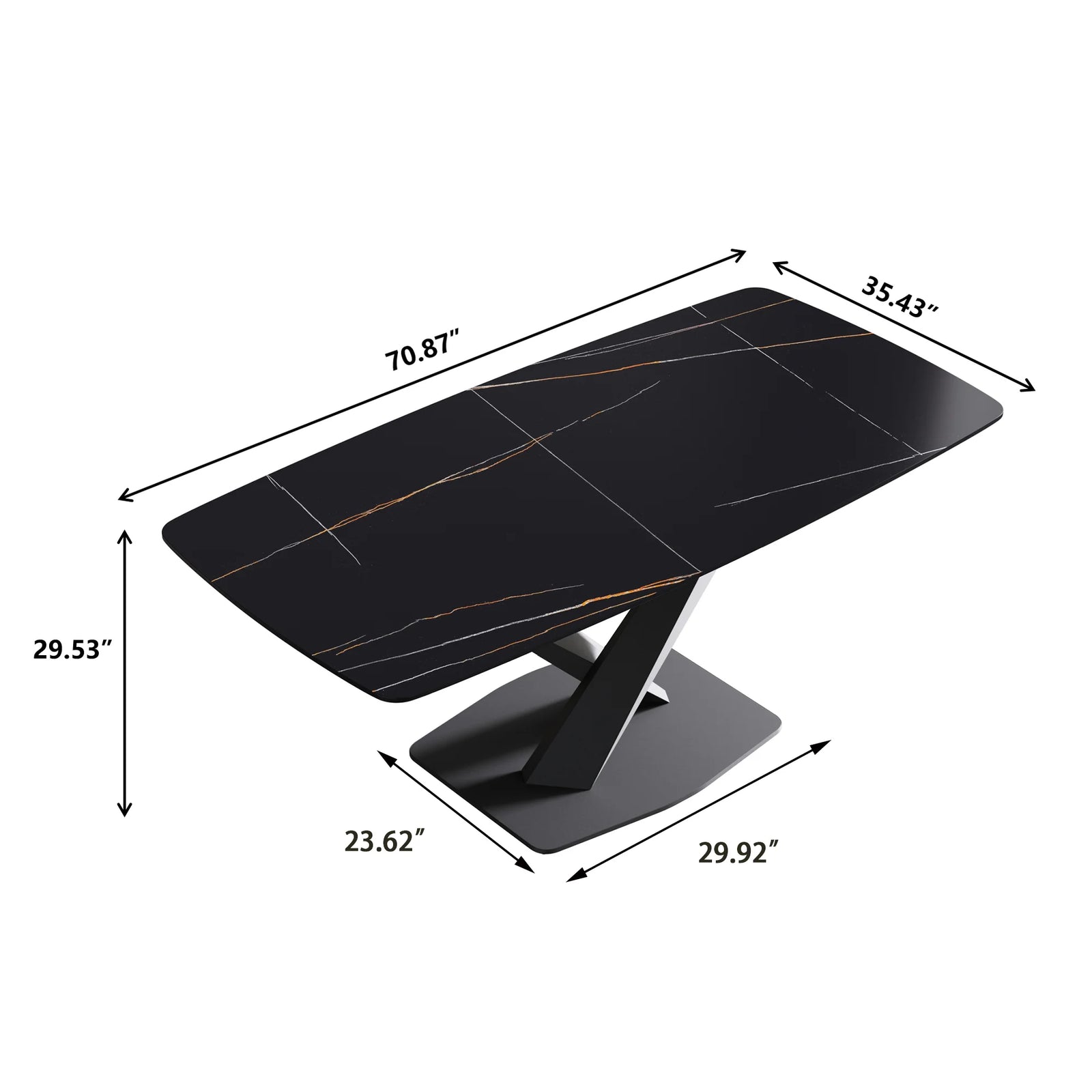 71 Matte Black Rectangular With Curved Edge_2