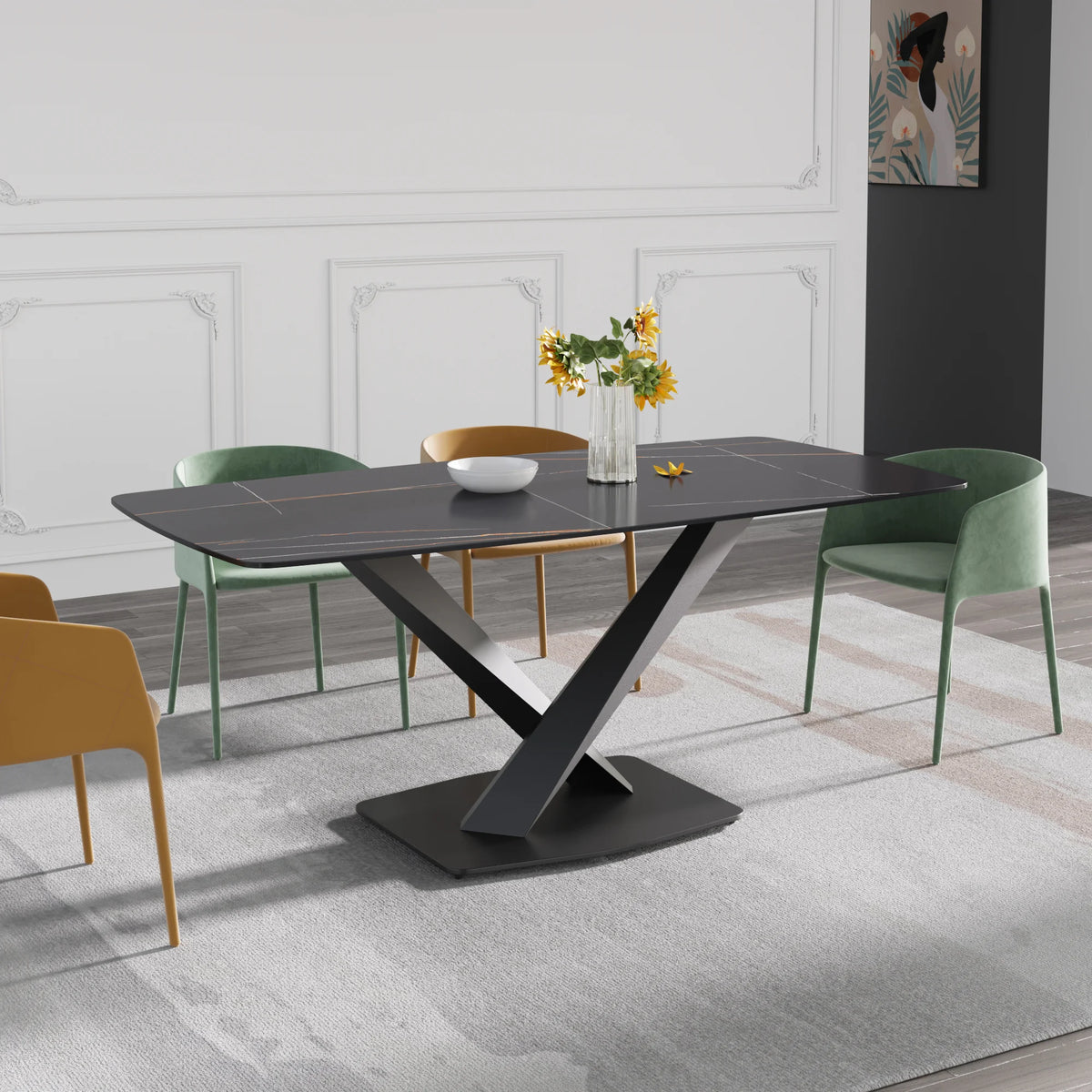 71 Matte Black Rectangular With Curved Edge_6