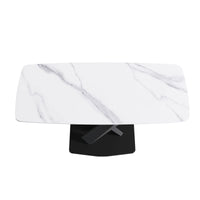 71 White Gloss Rectangular With Curved Edge_1