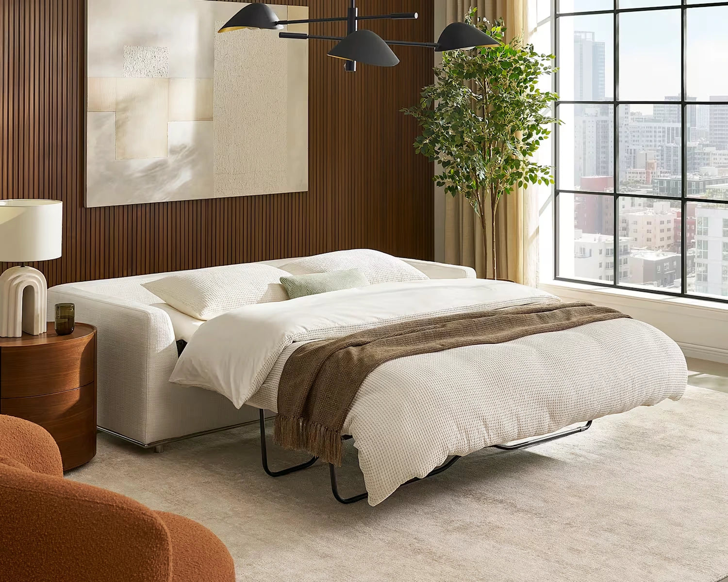 A Sofa Bed Only If Guest Sleeping Is a Real Need