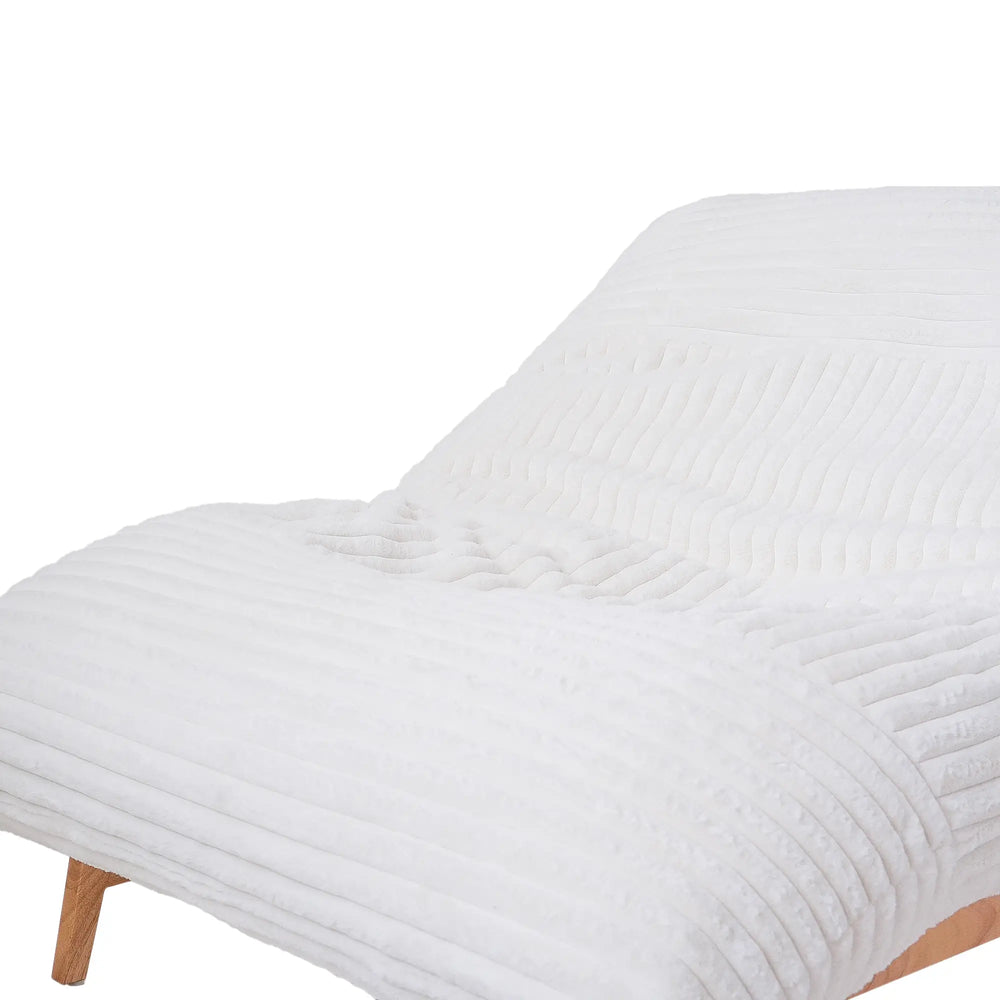 Pillow Lazy Sofas | 47-Inch Plush Pillow Accent Chair Solid Wood Frame - Beige