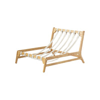 Pillow Lazy Sofas | 47-Inch Plush Pillow Accent Chair Solid Wood Frame - Beige