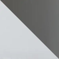 White & Gray & PU Leather