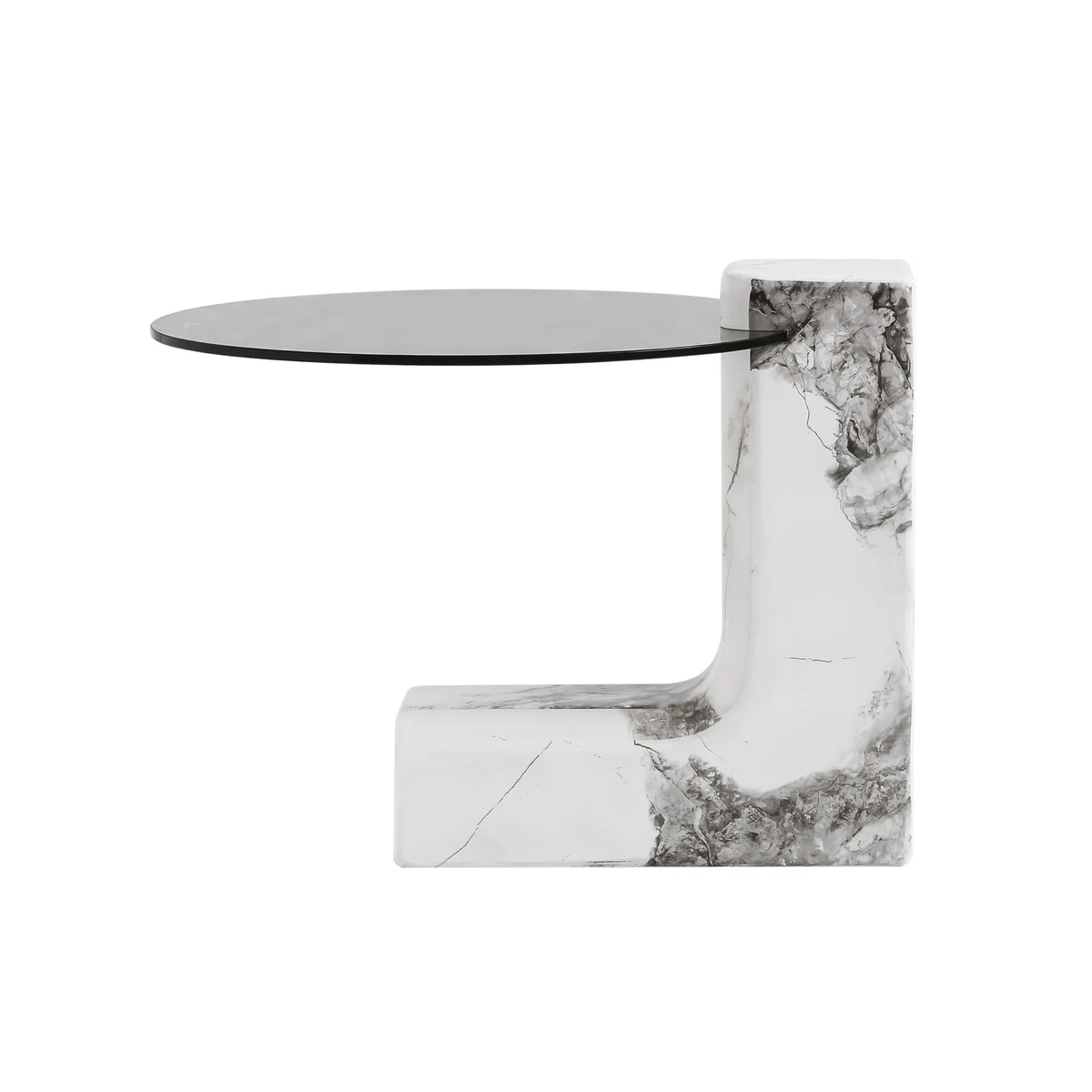 Aura Wood Coffee Table | 36" Monochrome Round With Nesting