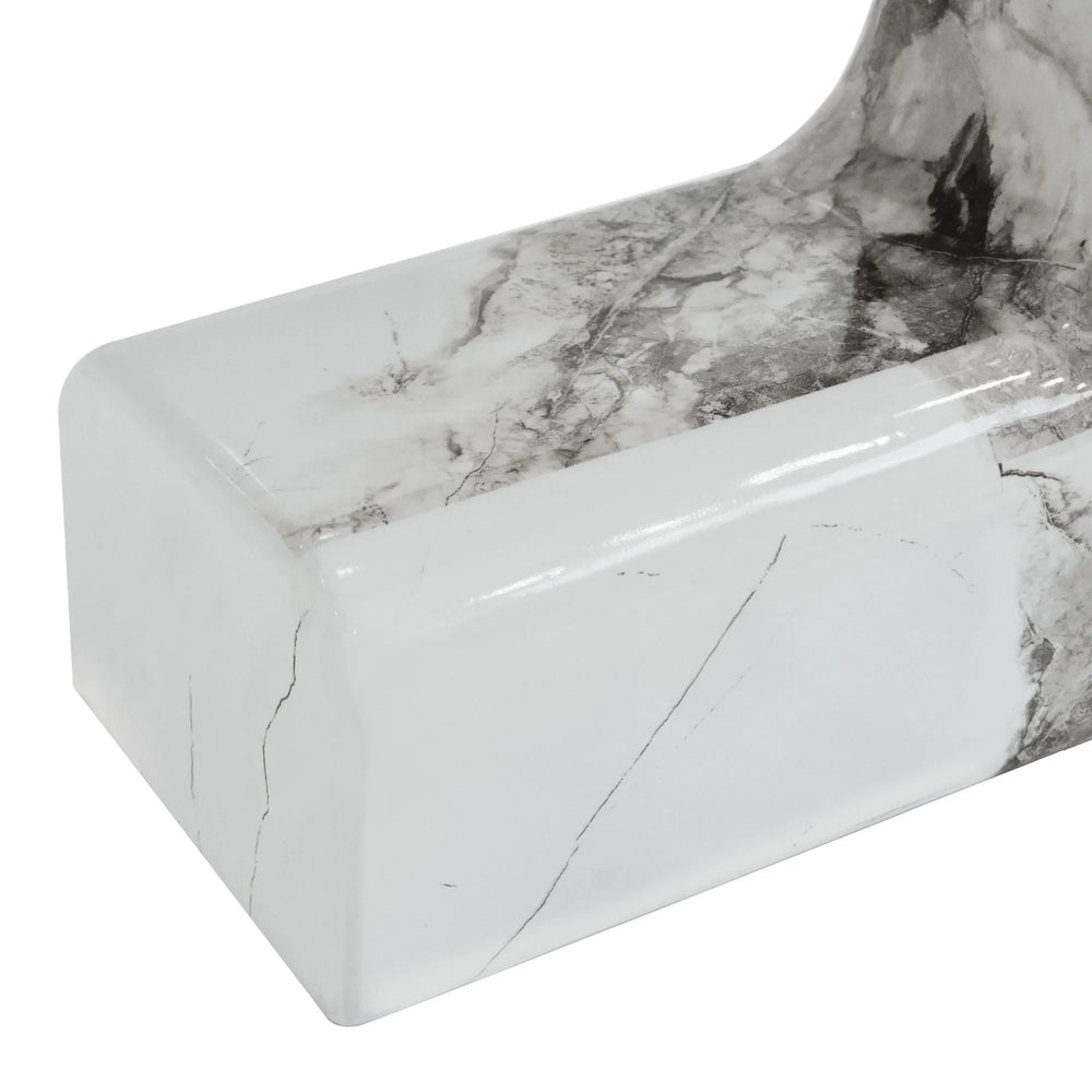 Aura Wood Coffee Table | 36" Monochrome Round With Nesting