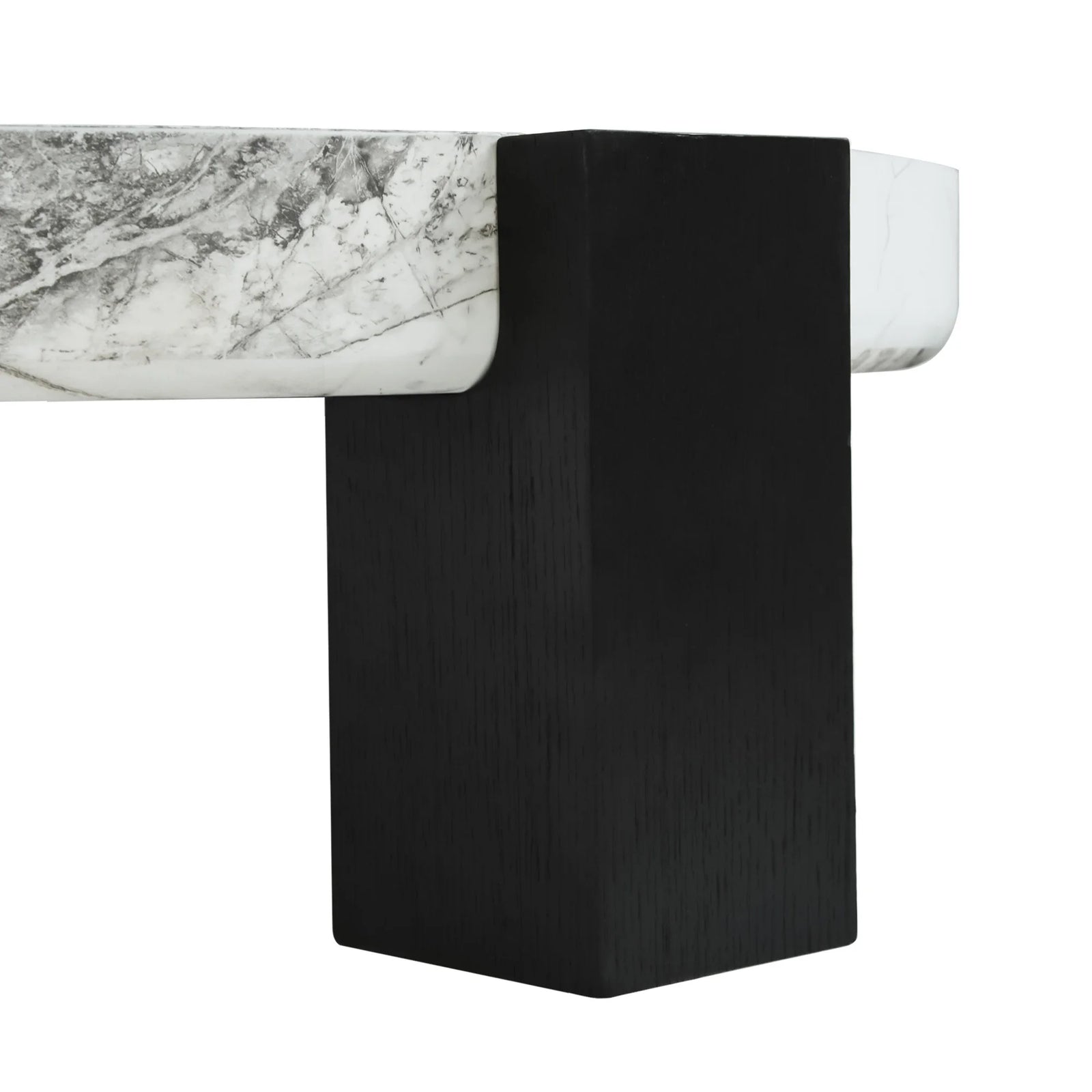 Aura Wood Coffee Table | 36" Monochrome Round With Nesting