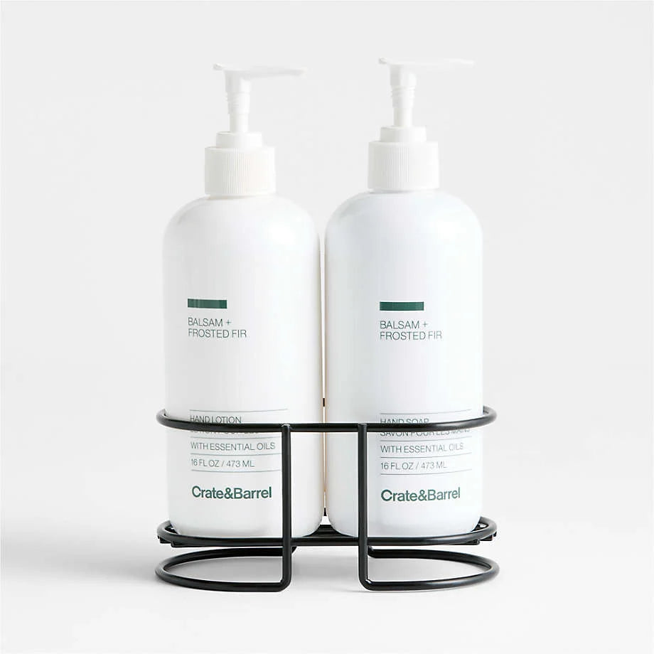 Balsam Frosted Fir Hand Soap Lotion Set - Best Small Luxury Gift