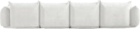 Matrix Modern Sectional Sofas | Beige Chenille Couch Sectionals 4-seaters