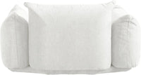 Matrix Modern Sectional Sofas | Beige Chenille Single Seat 1-seater