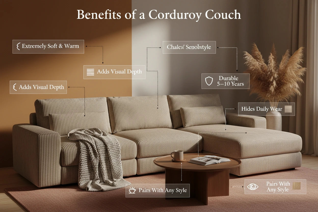 Benefits of a Corduroy Couch