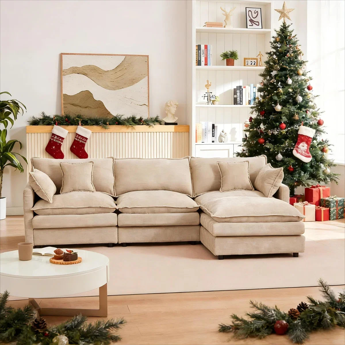 Best sofa for dogs tested by WJS Home  Wayfair Latitude Run Chenille Sectional Is The Best Budget Cloud Dupe