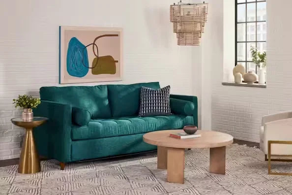 Best sofa for dogs tested by WJS Home Joybird Briar Sleeper Sofa Is The Most Durable Dual Purpose Option