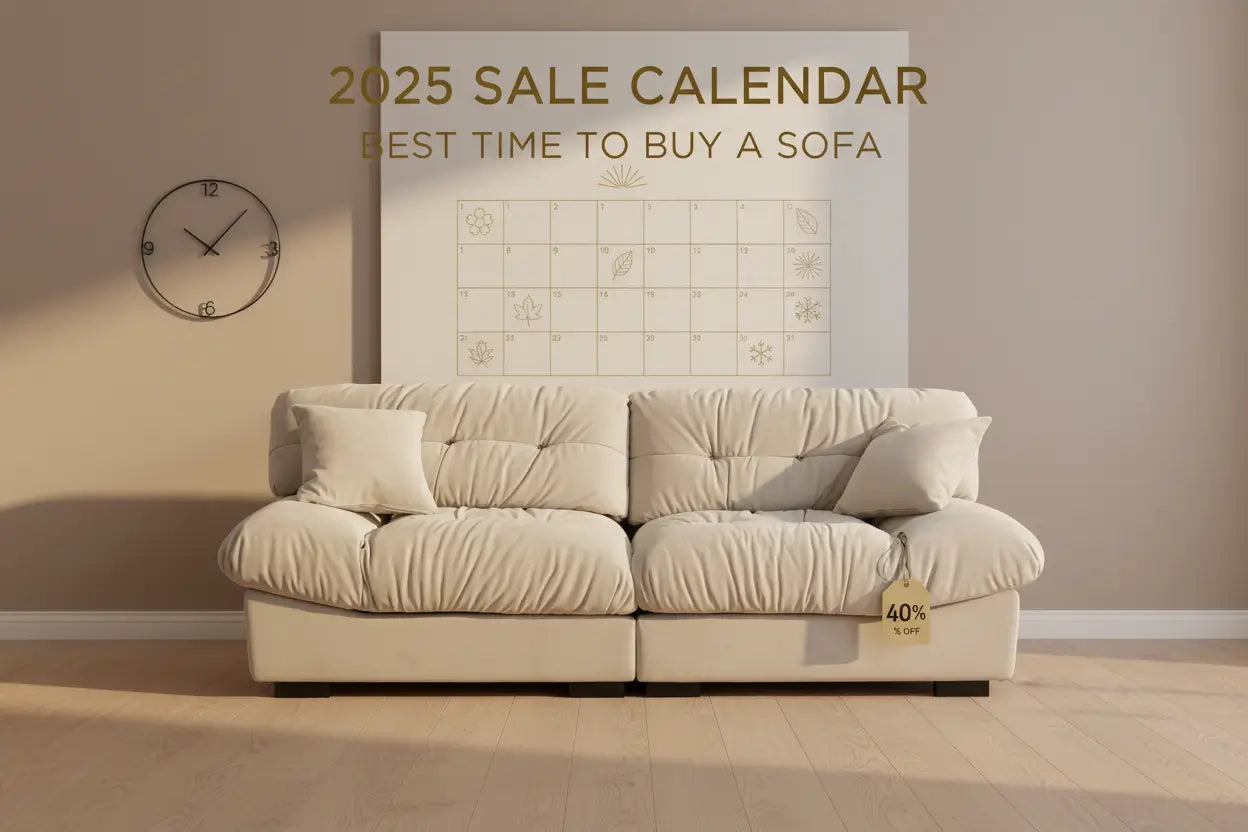 Best Time to Buy a Sofa (2025 Sale Calendar)