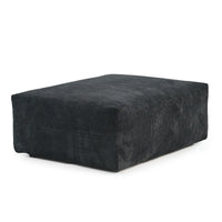 Matrix Modern Modular Sofas Covers | Black Corduroy Sofa Covers for Ottoman