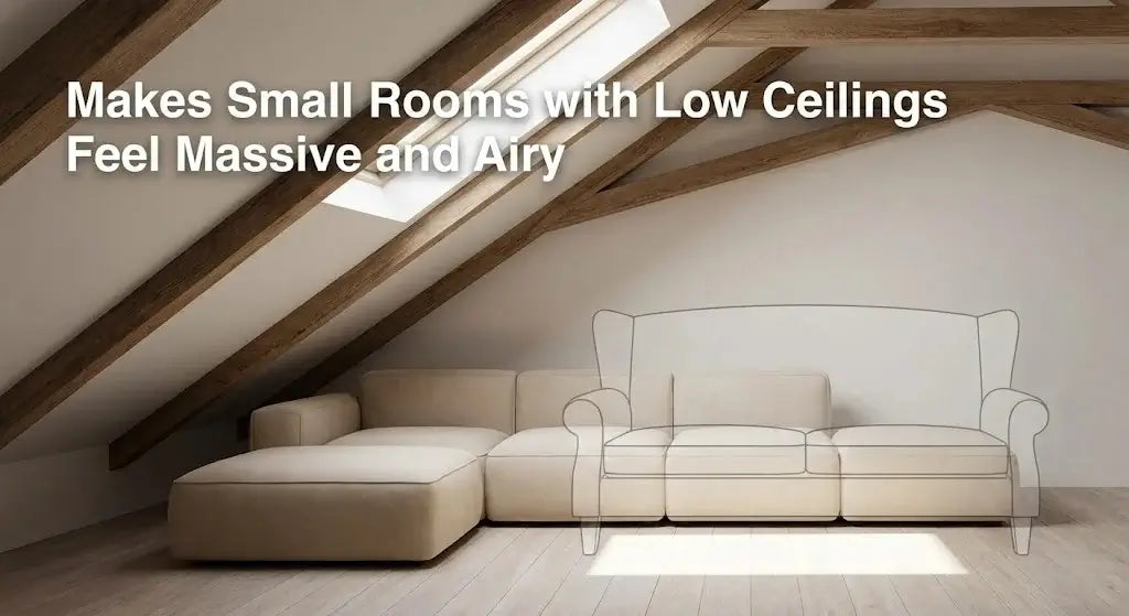 Boneless Sofa For attic  WJS Home