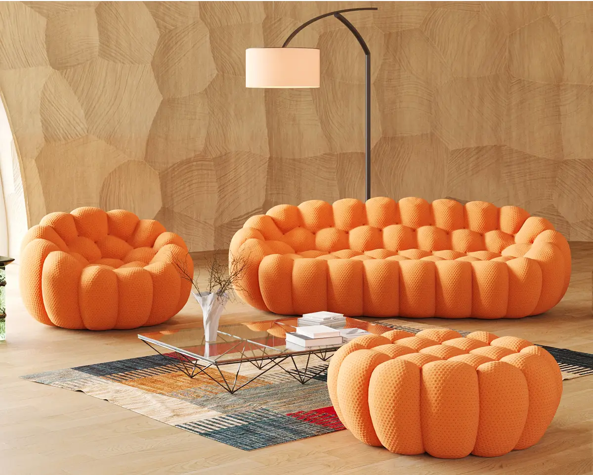 Bubble Armless Sofa
