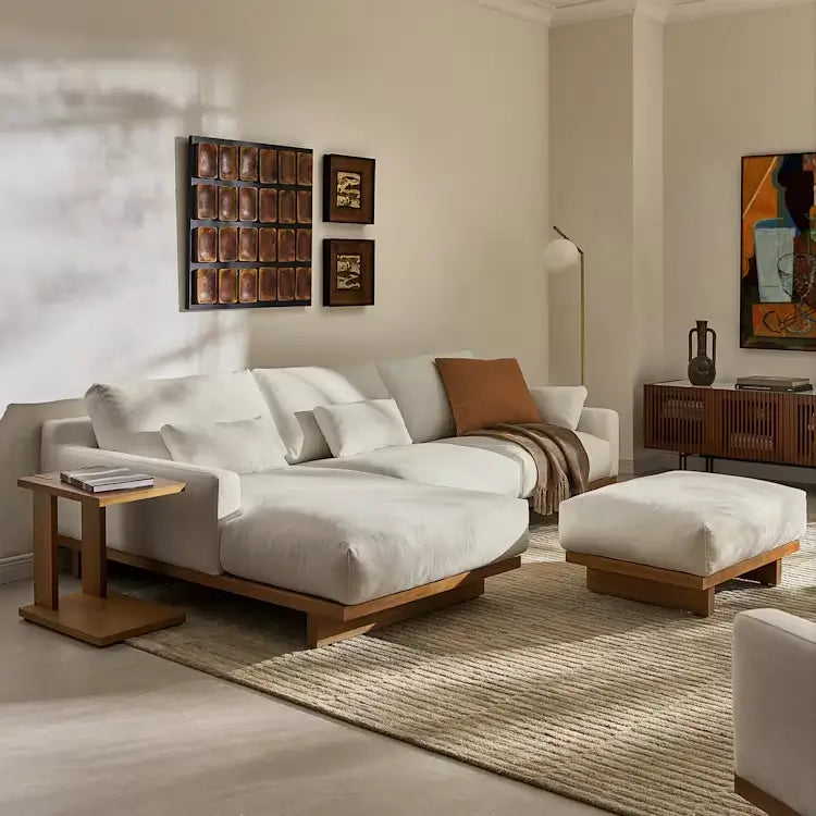 Castlery Mori Sectional - Chaise Deep Lounge Sectional