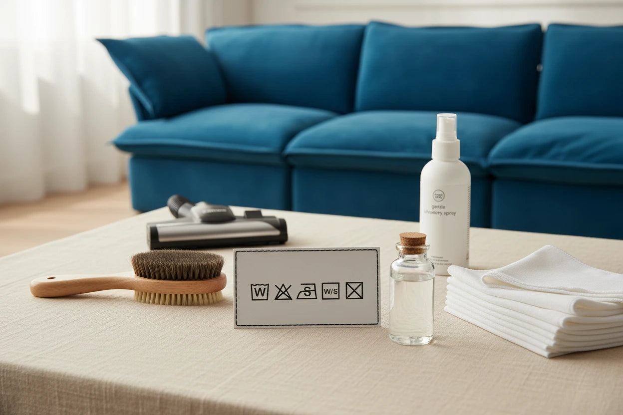 Check Your Velvet Sofa Fabric Code First