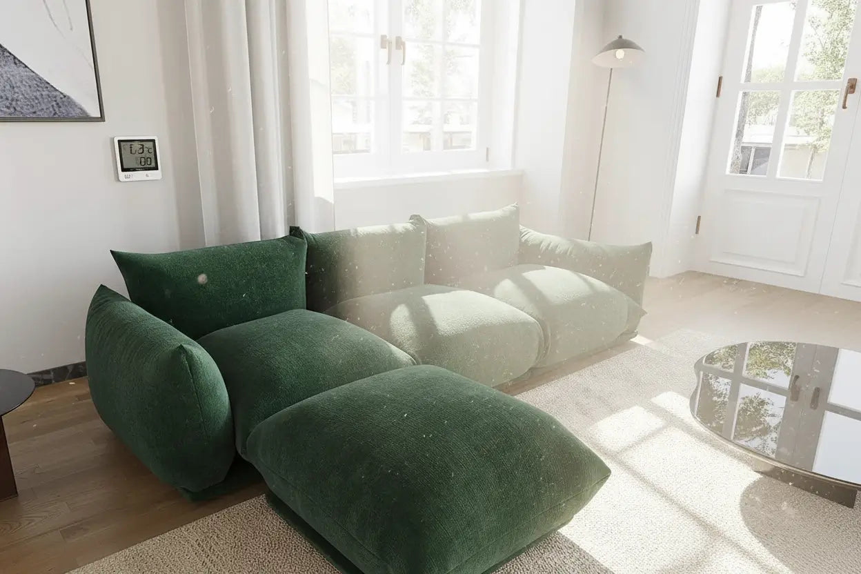 Chenille Sofa Fabric Performance in Sunlight Exposure