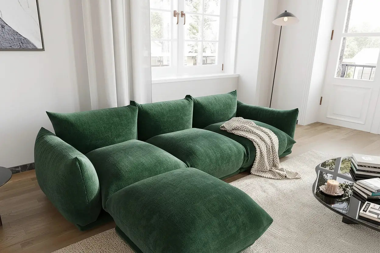 Chenille Sofa Long Term Appearance and Wear