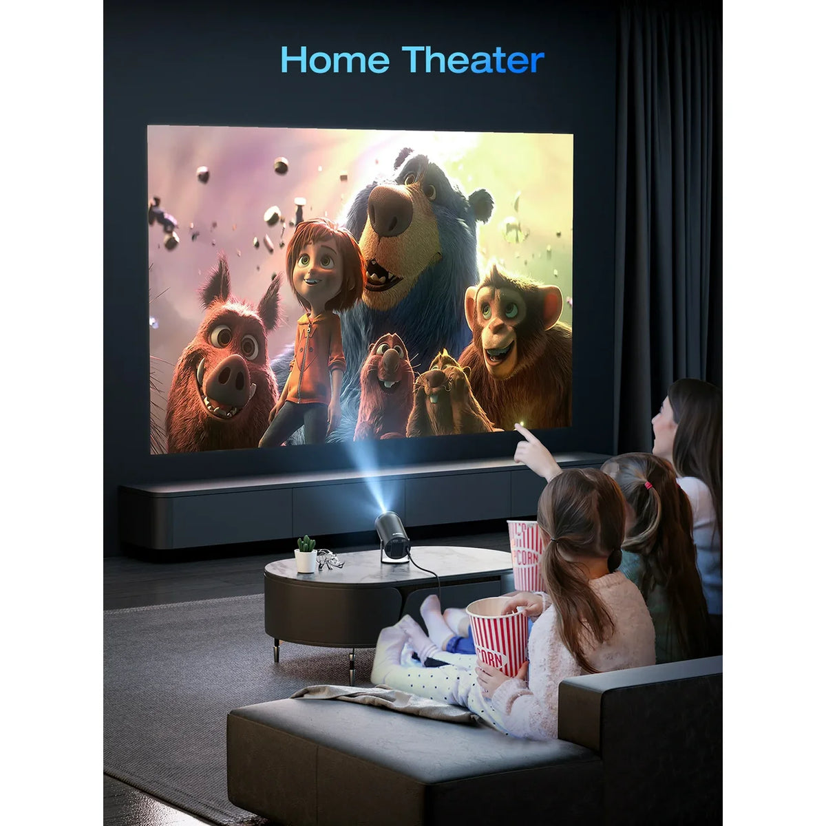 Christmas Gift Ideas for Friends  Portable Mini Projector For The Movie Buff _ Homebody