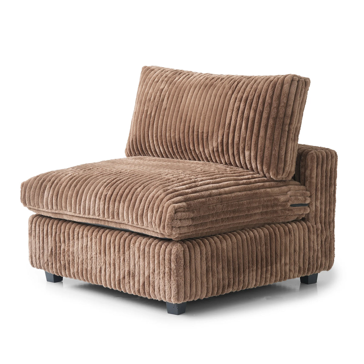Deluxe Classic Cloud Sectional Sofas Covers | Cloud Plush Fabric Sofa Cover for Middle Seat
