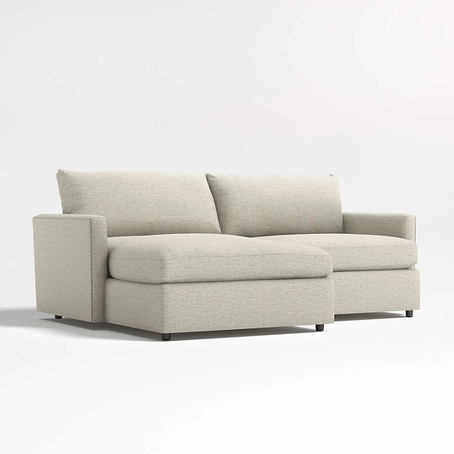 Crate & Barrel — Lounge Deep Small Space Sectional