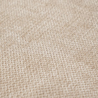 Deluxe Slope Cloud Sectional Sofas | 1-Piece Linen Khaki Single Sofa 1-Seater