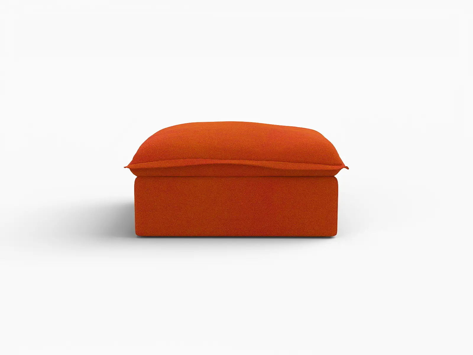 Puf de Almacenamiento Individual Deluxe Cloud Velvet | 1 Pieza (incluye 1 puf), Fundas Lavables
