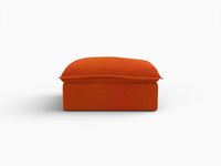 Puf de Almacenamiento Individual Deluxe Cloud Velvet | 1 Pieza (incluye 1 puf), Fundas Lavables